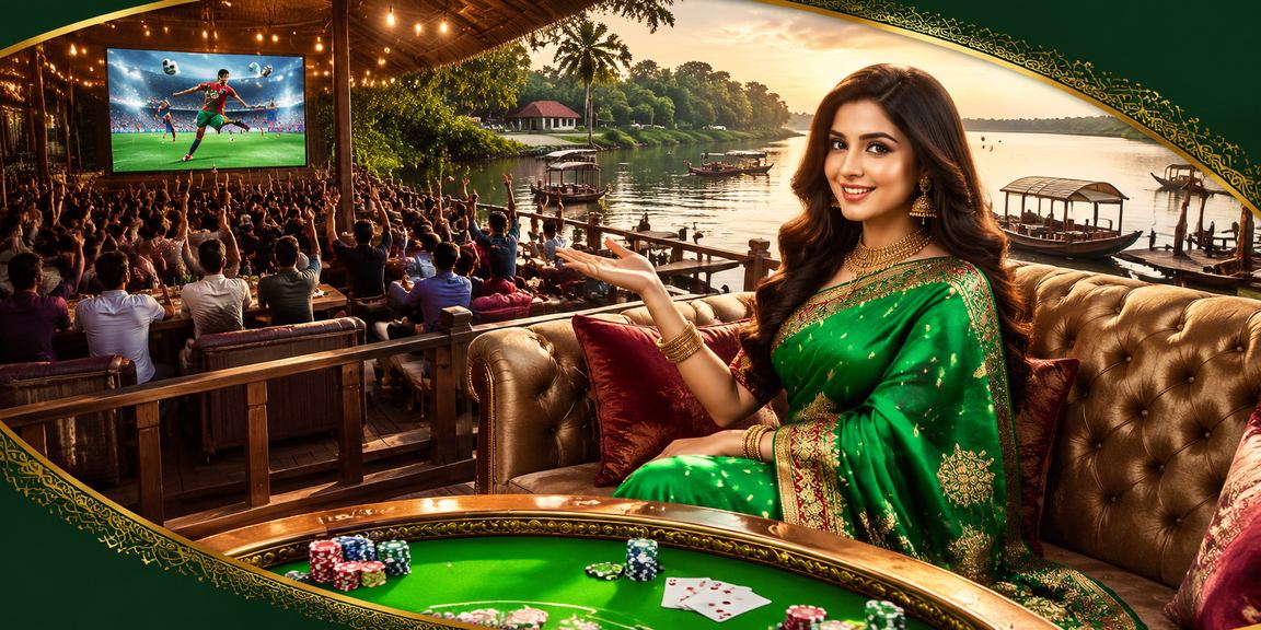 Poker Game with Bangladeshi Model in Bogura